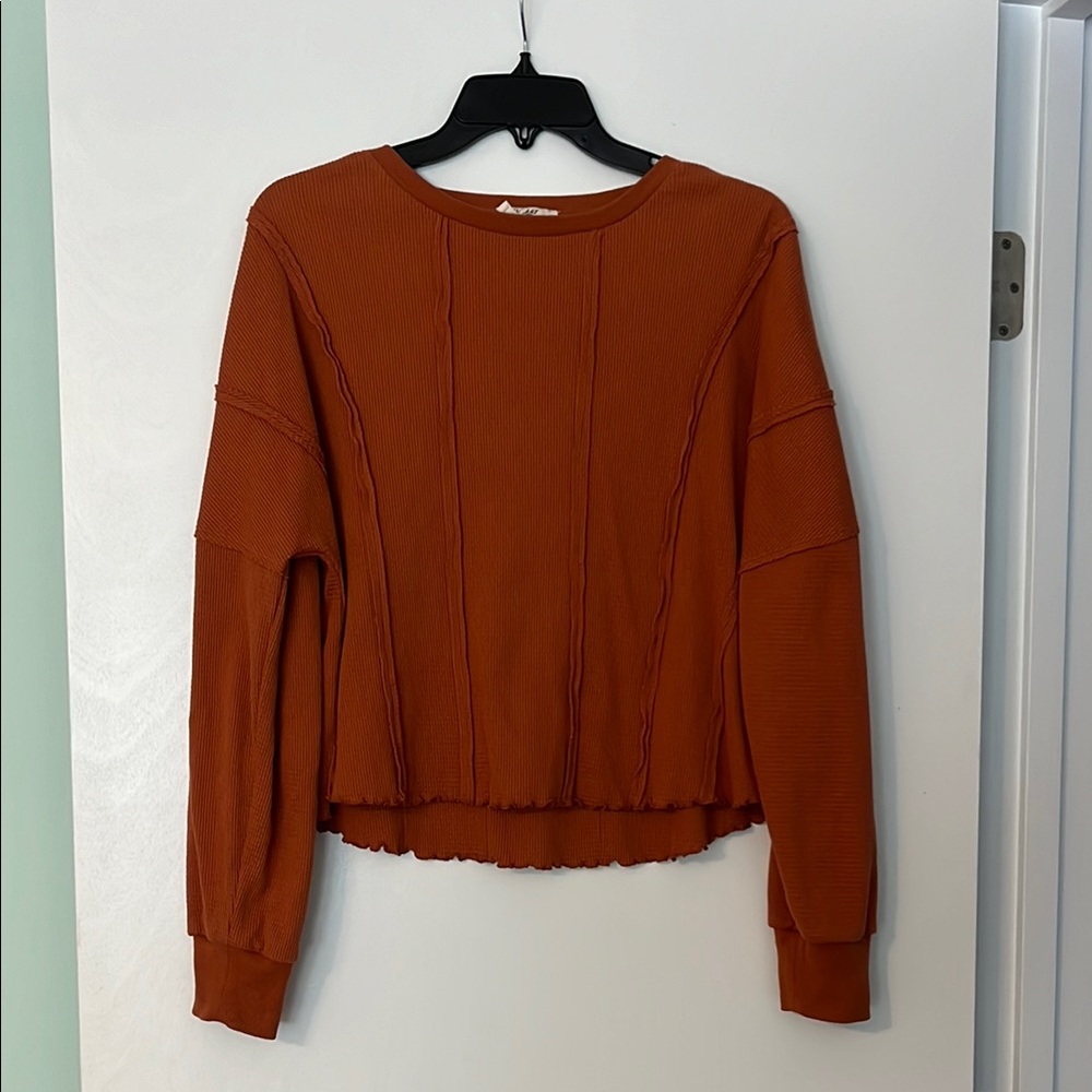 Rust Orange Women's Top
